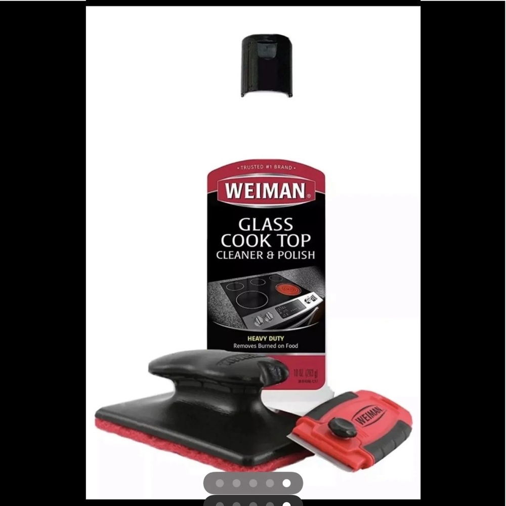 Weiman Cook Top Cleaning Kit Ceramic Glass Non Abrasive Easy Safe